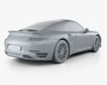 Porsche 911 Turbo Кабриолет 2020 3D модель