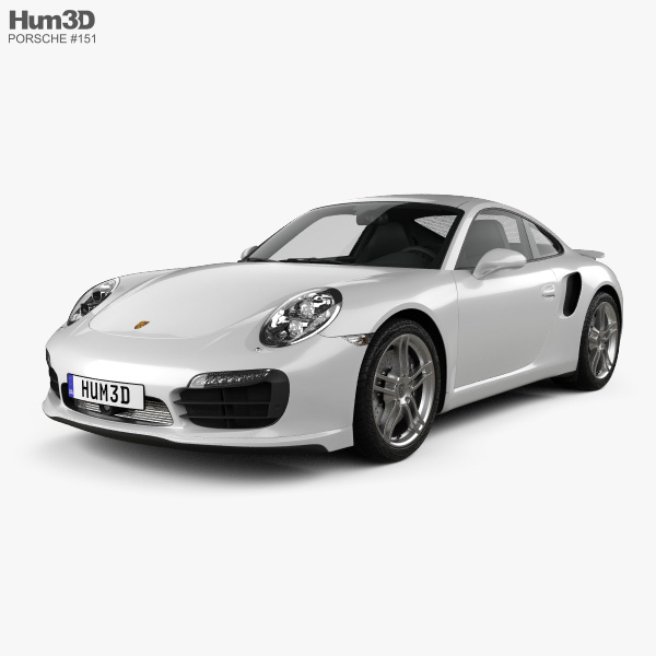 Porsche 911 Turbo S クーペ 2020 3Dモデル