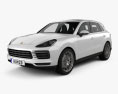 Porsche Cayenne S 带内饰 2020 3D模型