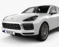 Porsche Cayenne S 인테리어 가 있는 2020 3D 모델 