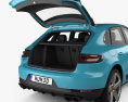 Porsche Macan S с детальным интерьером 2020 3D модель