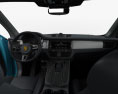 Porsche Macan S с детальным интерьером 2020 3D модель dashboard