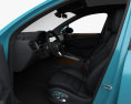 Porsche Macan S HQインテリアと 2020 3Dモデル seats