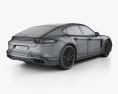 Porsche Panamera GTS com interior 2022 Modelo 3d