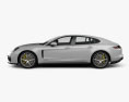 Porsche Panamera GTS with HQ interior 2022 3d model side view