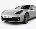 Porsche Panamera GTS mit Innenraum 2022 3D-Modell