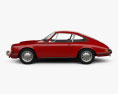 Porsche 912 coupe 1966 3D模型 侧视图