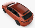 Porsche Cayenne GTS 2023 3D模型 顶视图