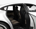 Porsche Taycan Turbo S com interior 2024 Modelo 3d