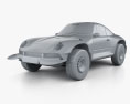Porsche Singer All-terrain Competition Study 2024 3Dモデル clay render