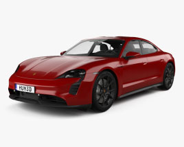 Porsche Taycan GTS 2024 3D model