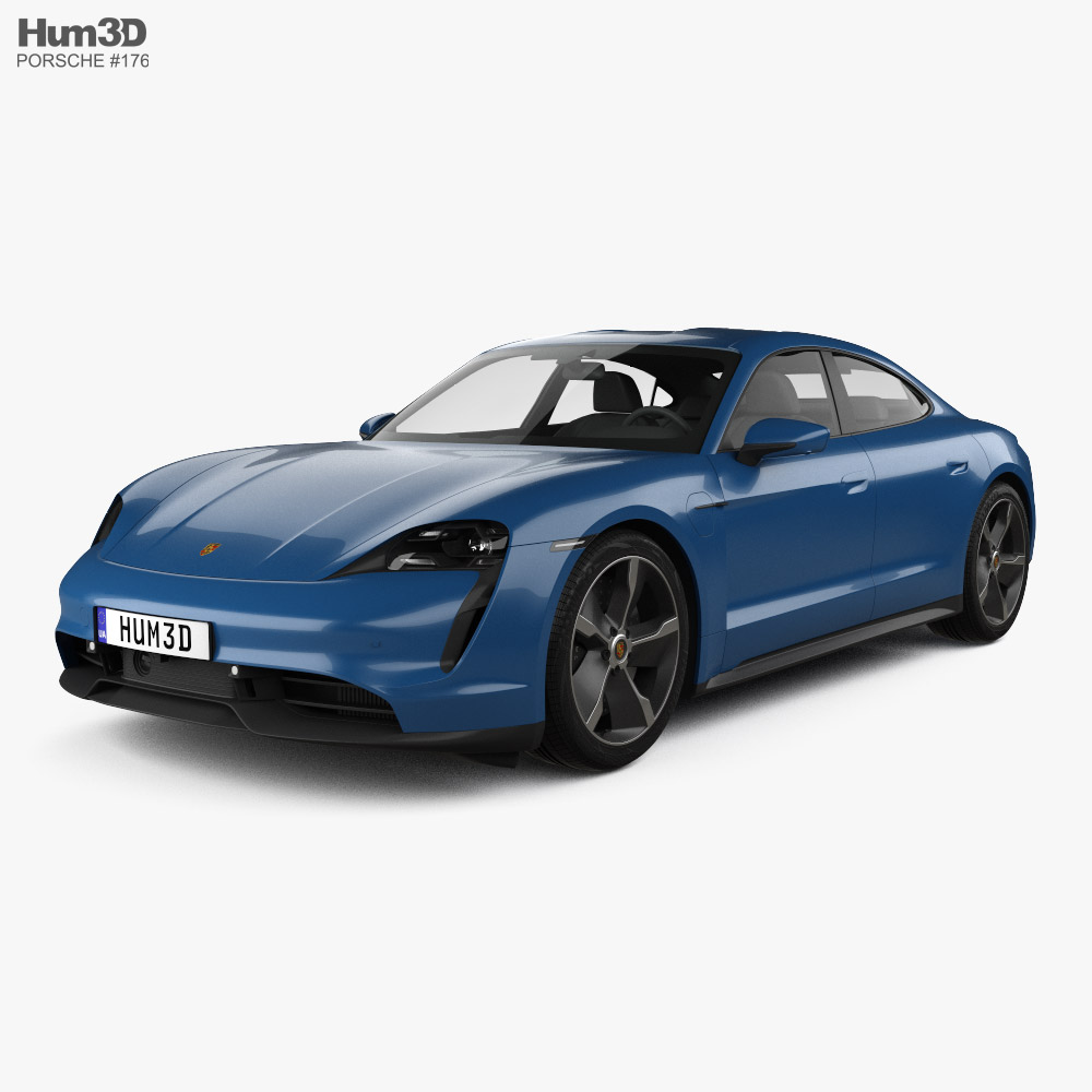 Porsche Taycan 2020 Modelo 3D