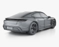 Porsche Taycan 2023 3D模型