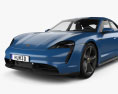 Porsche Taycan 2023 3D модель