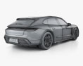 Porsche Taycan 4 Cross Turismo 2024 3D модель