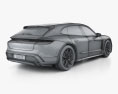 Porsche Taycan GTS Sport Turismo 2024 Modelo 3d