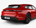 Porsche Taycan GTS Sport Turismo 2024 3D модель
