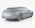 Porsche Taycan GTS Sport Turismo 2024 3D модель
