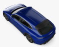 Porsche Taycan Turbo Cross Turismo 2024 3D模型 顶视图