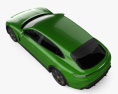 Porsche Taycan Turbo S Cross Turismo 2024 3D模型 顶视图