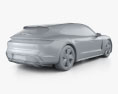 Porsche Taycan Turbo S Cross Turismo 2024 3D 모델 