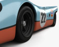 Porsche 917 K 인테리어 가 있는 1972 3D 모델 