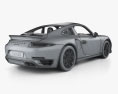 Porsche 911 Turbo mit Innenraum 2015 3D-Modell