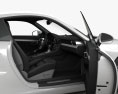 Porsche 911 Turbo з детальним інтер'єром 2015 3D модель