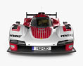 Porsche 963 인테리어 가 있는 2024 3D 모델  front view