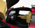 Porsche 963 з детальним інтер'єром 2024 3D модель seats