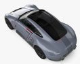 Porsche Vision 357 2024 3D-Modell Draufsicht