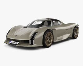 Porsche Mission X 2023 3D модель