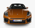 Porsche Panamera Turbo E Hybrid 2024 3D模型 正面图