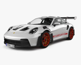 3D model of Porsche 911 GT3 RS 2023