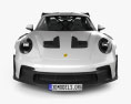 Porsche 911 GT3 RS 2023 3D 모델  front view