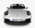 Porsche 911 Carrera GTS cabriolet 2024 3D模型 正面图