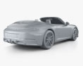 Porsche 911 Carrera GTS cabriolet 2024 3D модель