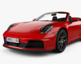 Porsche 911 Carrera cabriolet 2024 3D模型