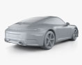 Porsche 911 Carrera coupe 2024 3D模型
