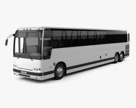 Prevost X3-45 Commuter Autobus 2011 Modello 3D