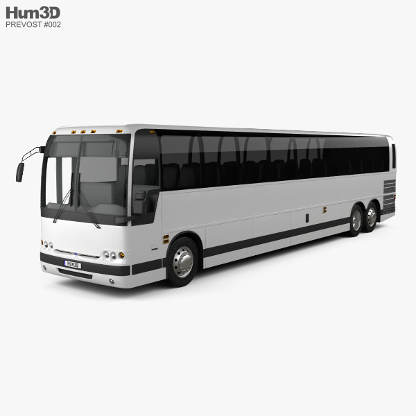 Prevost X3-45 Commuter bus 2011 3D model