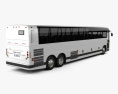 Prevost X3-45 Commuter bus 2011 3d model back view