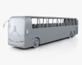 Prevost X3-45 Commuter bus 2011 3d model clay render