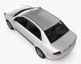 Proton Saga FLX 2013 3d model top view