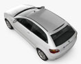 Proton Satria 2013 3D 모델  top view