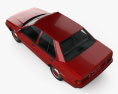 Proton Saga 1992 3d model top view