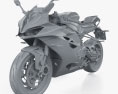 QJMOTOR SKR921 2024 3Dモデル clay render