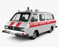 RAF 2203 Latvija 救急車 1997 3Dモデル