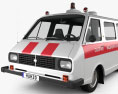 RAF 2203 Latvija Ambulance 1997 Modèle 3d
