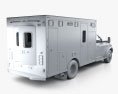 RAM LAFD Paramedic com interior 2016 Modelo 3d